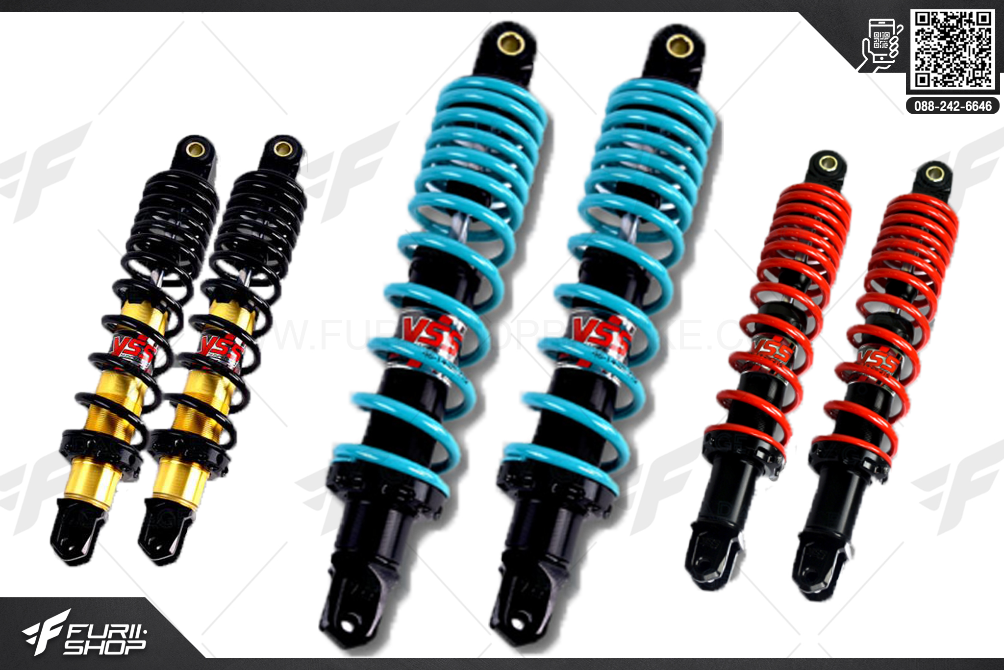 YSS TB220-315T-07 DTG-PLUS Honda PCX150 2013