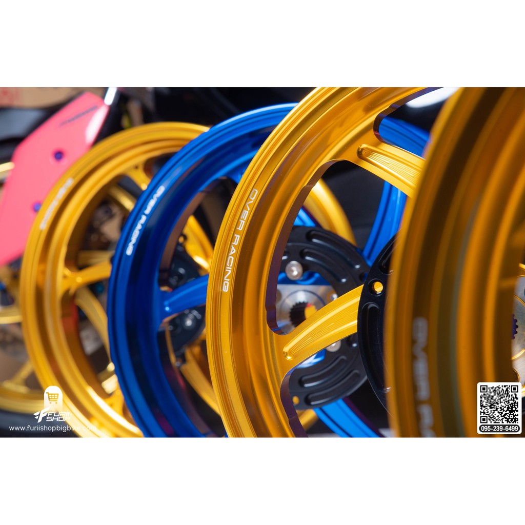 ล้อแต่ง/ล้อฟอร์จ/Forged Wheels Over Racing For Yamaha XMAX 300