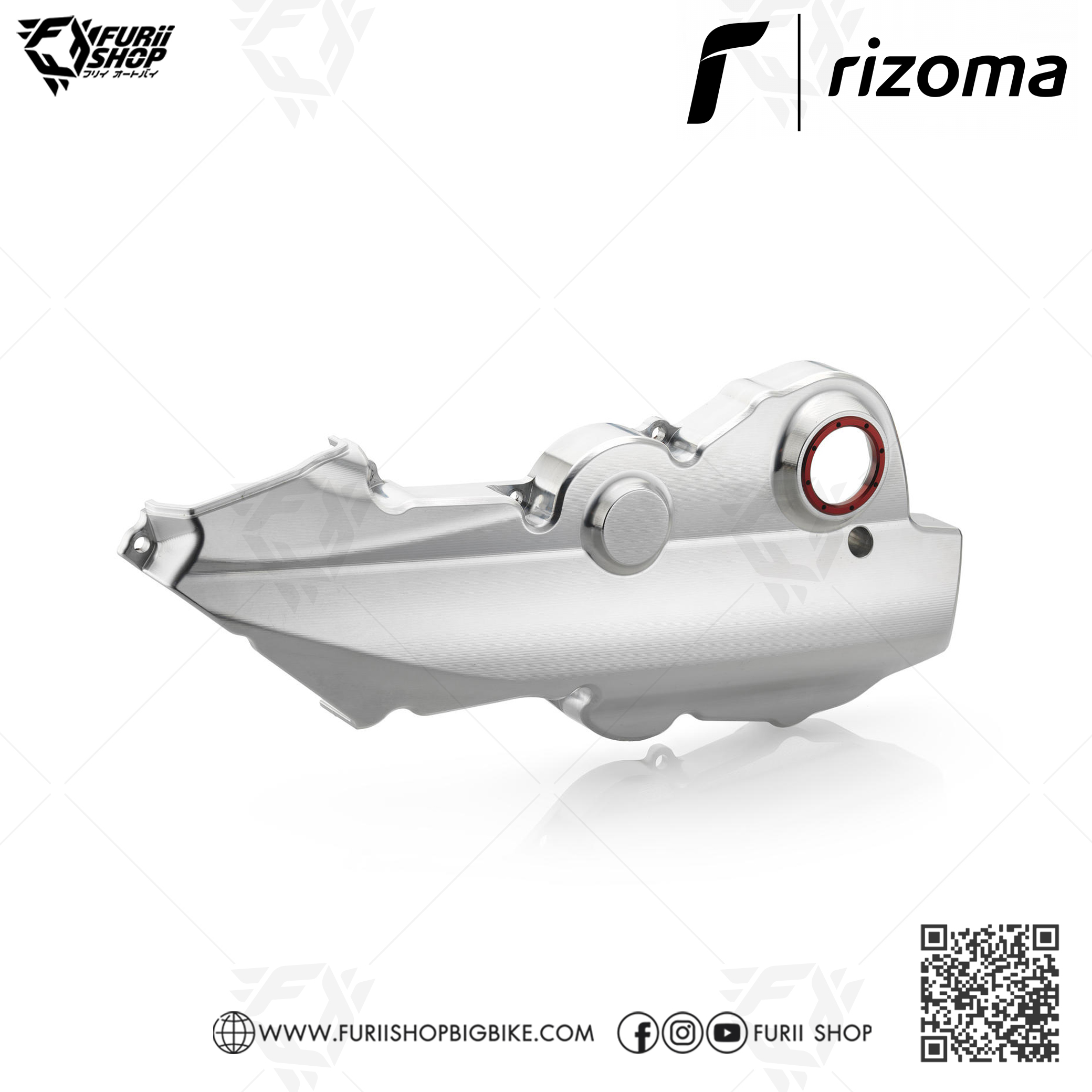 ครอบสายสะพานแนวนอน Rizoma Timing Belt Cover Horizontal : for Ducati Monster 1200-S/Monster 821