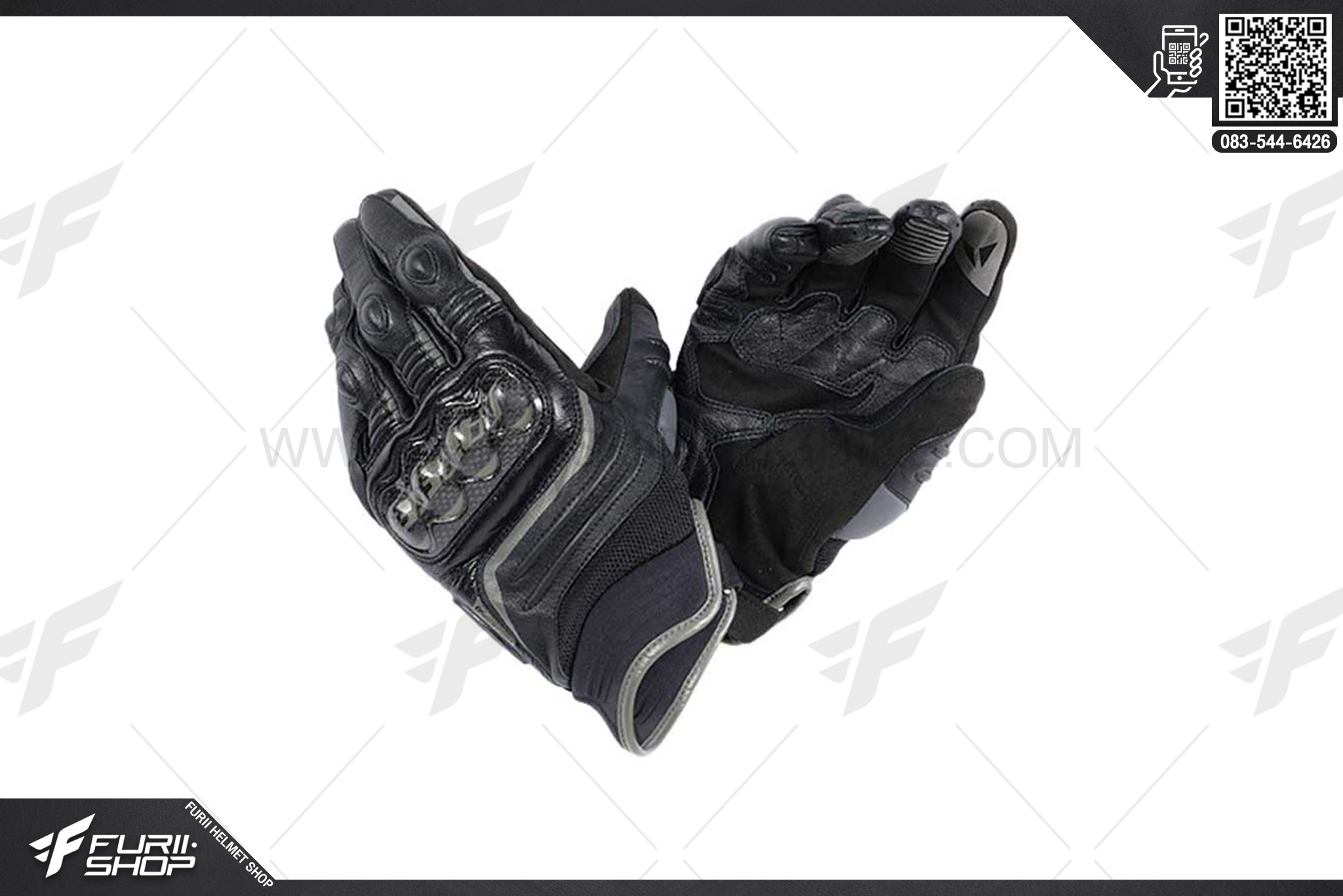ถุงมือ Dainese Carbon D1 Short Gloves