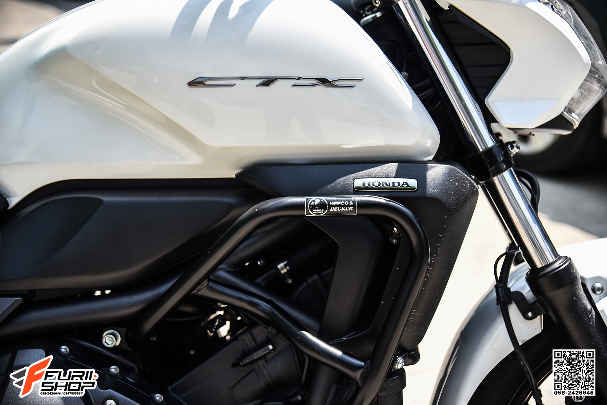 แคชบาร์ HEPCO&BECKER FOR HONDA CTX700