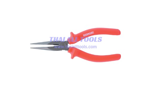 คีมปากแหลมแบน 6.3/8" PRO-TORQ LONG FLAT NOSE PLIERS KENNEDY