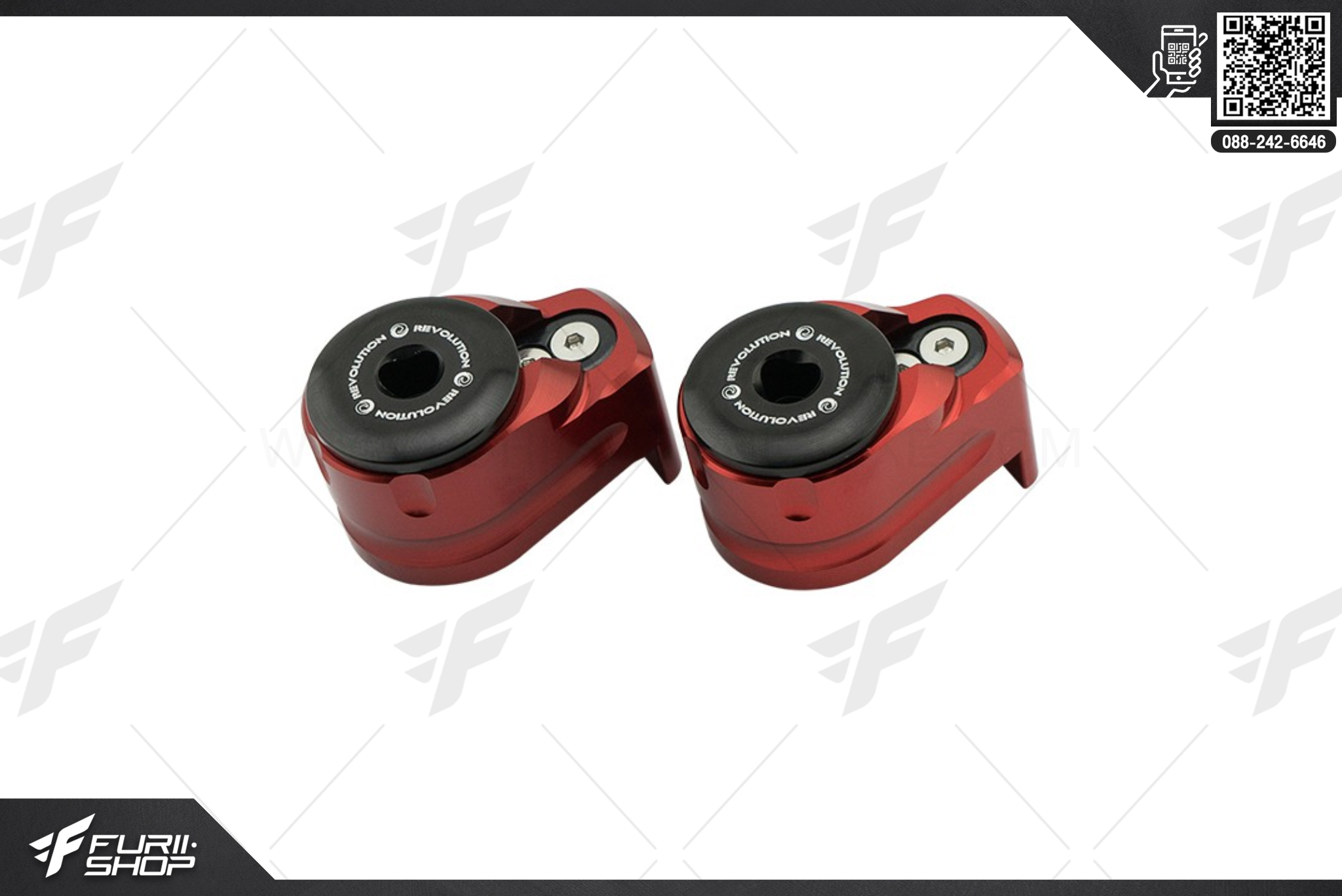 ฝาครอบน็อตโช้คหลัง Revolution For Honda Forza350 2020