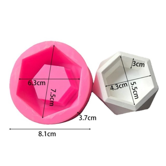 แม่พิพม์ซิลิโคน ซิลิโคนกระถ่าง