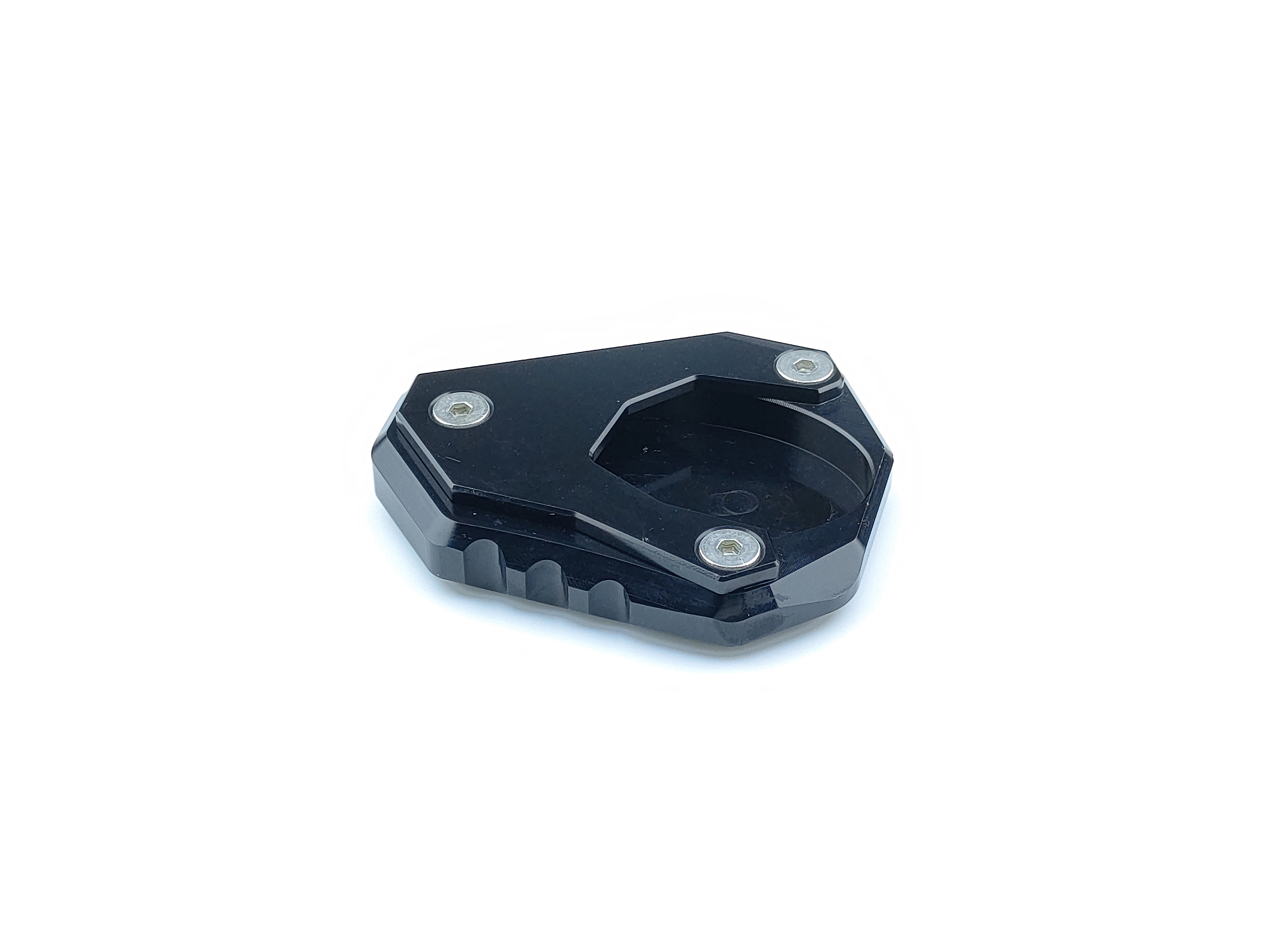 ตีนเป็ด แผ่นรองขาตั้ง Ninja400,Z400 2018-2021 งานCNCอลูมิเนียมคุณภาพสูงแข็งแรงทนทาน