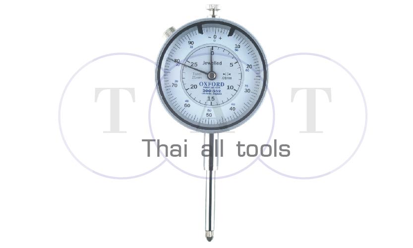 ไดอัลเกจ 25 x 0.01 x 0-100 PLUNGER DIAL GAUGE JEWELLED OXFORD