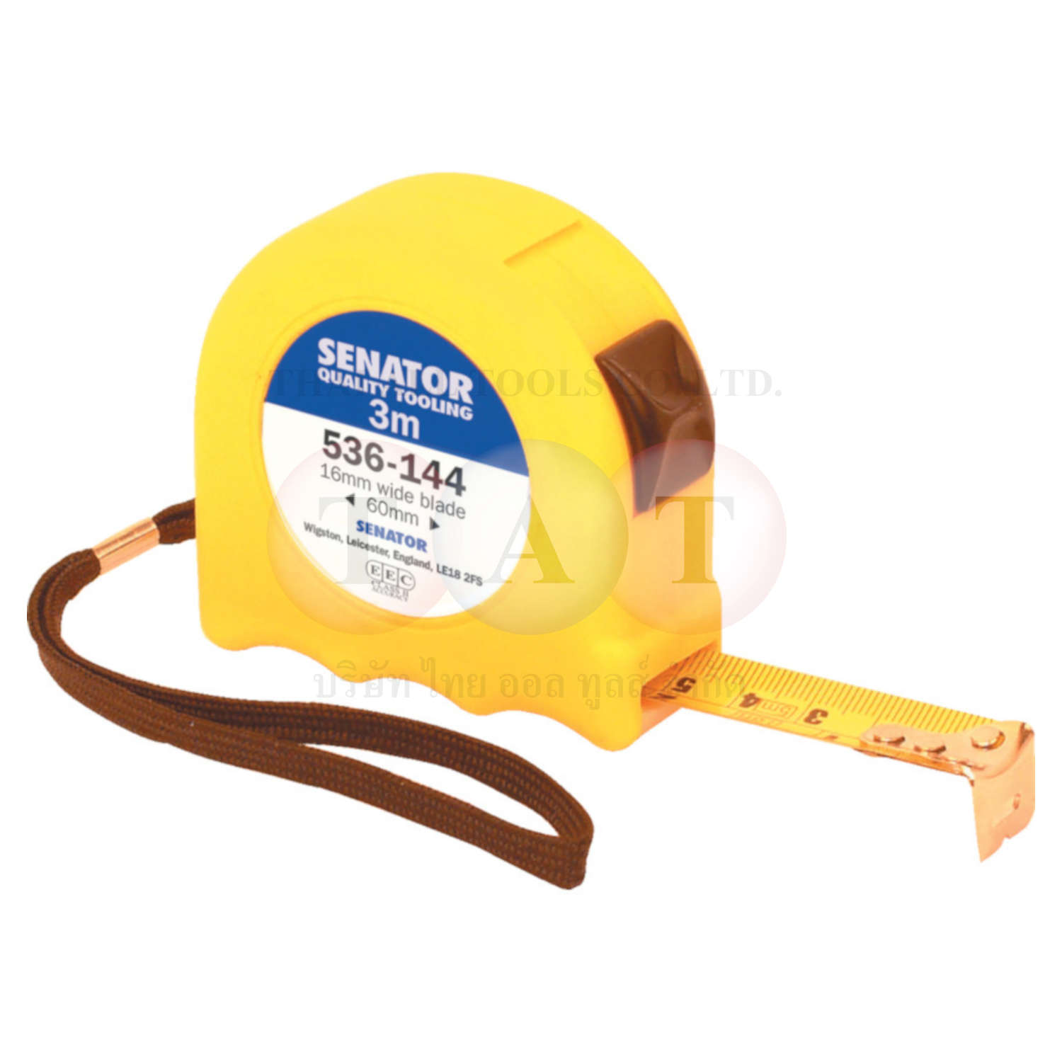 ตลับเมตร 3M HI-VIS LOCKING TAPE - YELLOW CASE - Pack of 5 SENATOR