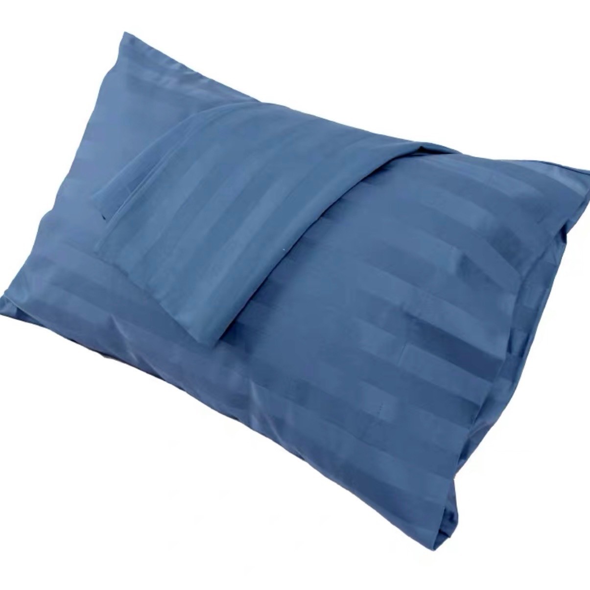 หมอน หมอนหนุนหัว ขนาด 19*29 นิ้ว สีพื้นลายริ้ว คละสี หนัก 600 กรัม ใบละ 70 บ. ขั้นต่ำ 25 ใบ