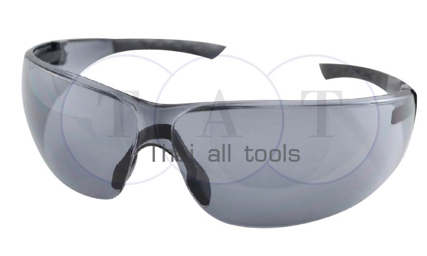 แว่นตาเซฟตี้ PACIFIC BLACK SPECTACLES SMOKE LENS W/T AF TUFFSAFE