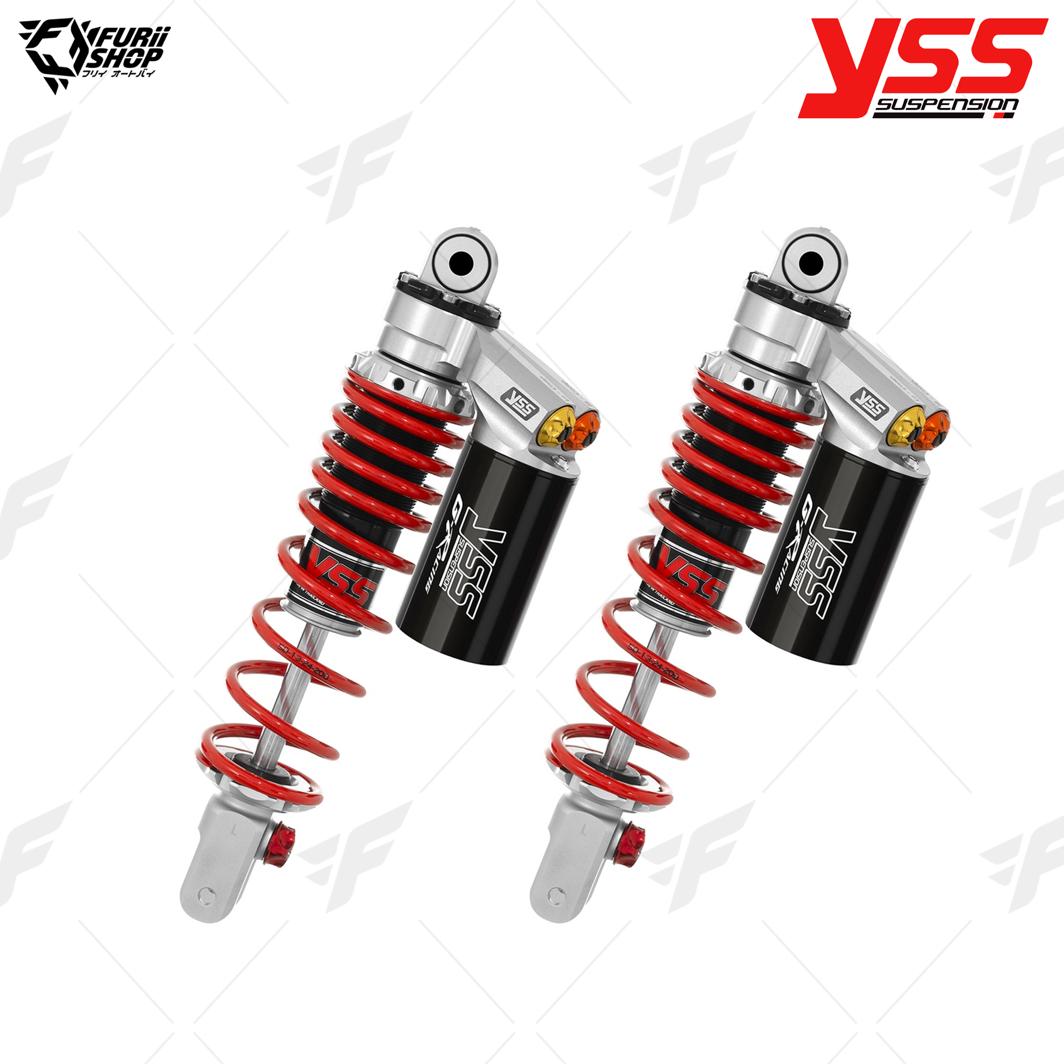 โช๊คหลัง/โช๊คหลังแต่ง YSS G-RACING SMOOTH : FOR YAMAHA X-MAX 300 2017