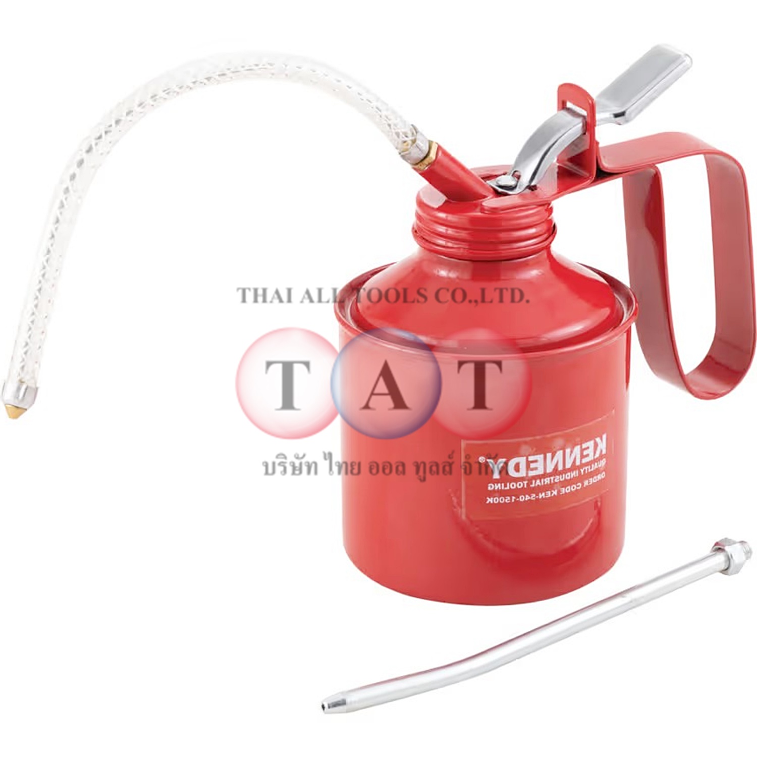 Kennedy.500cc METAL OIL CAN - FORCE FEED PUMP KEN5401500K