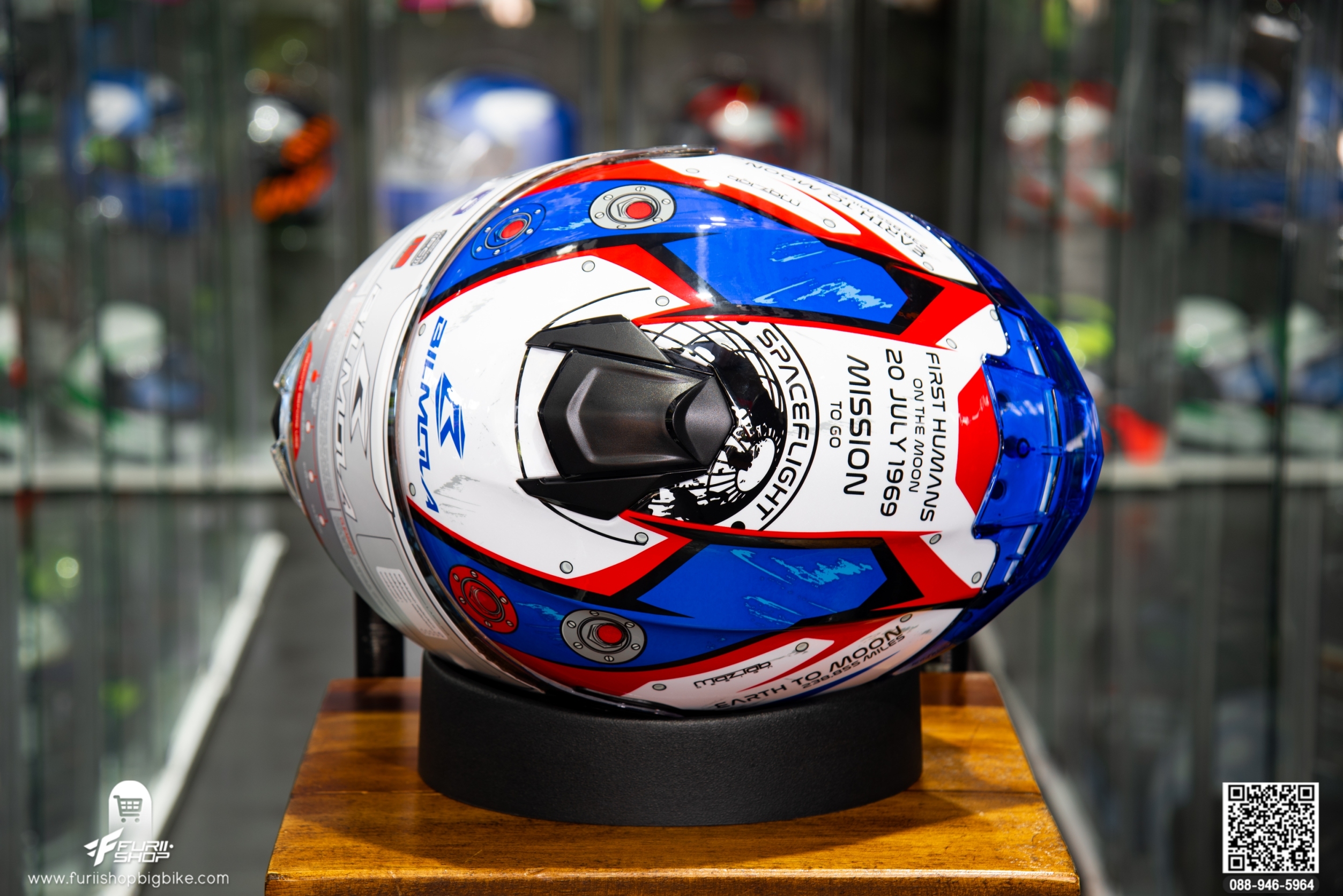 หมวกกันน็อค BILMOLA NEX 2020 SPACE FLIGHT WHITE