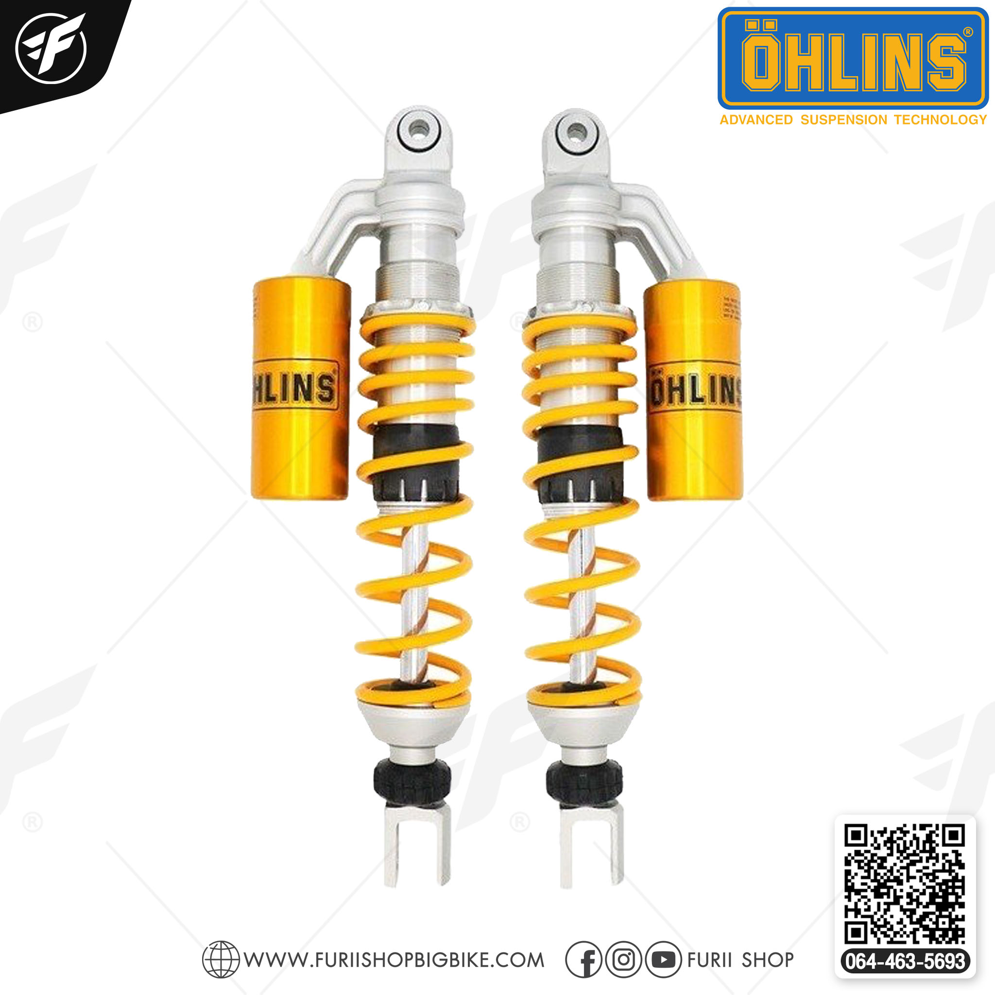 โช๊คหลังแต่ง OHLINS HO112 For Honda PCX160 2021