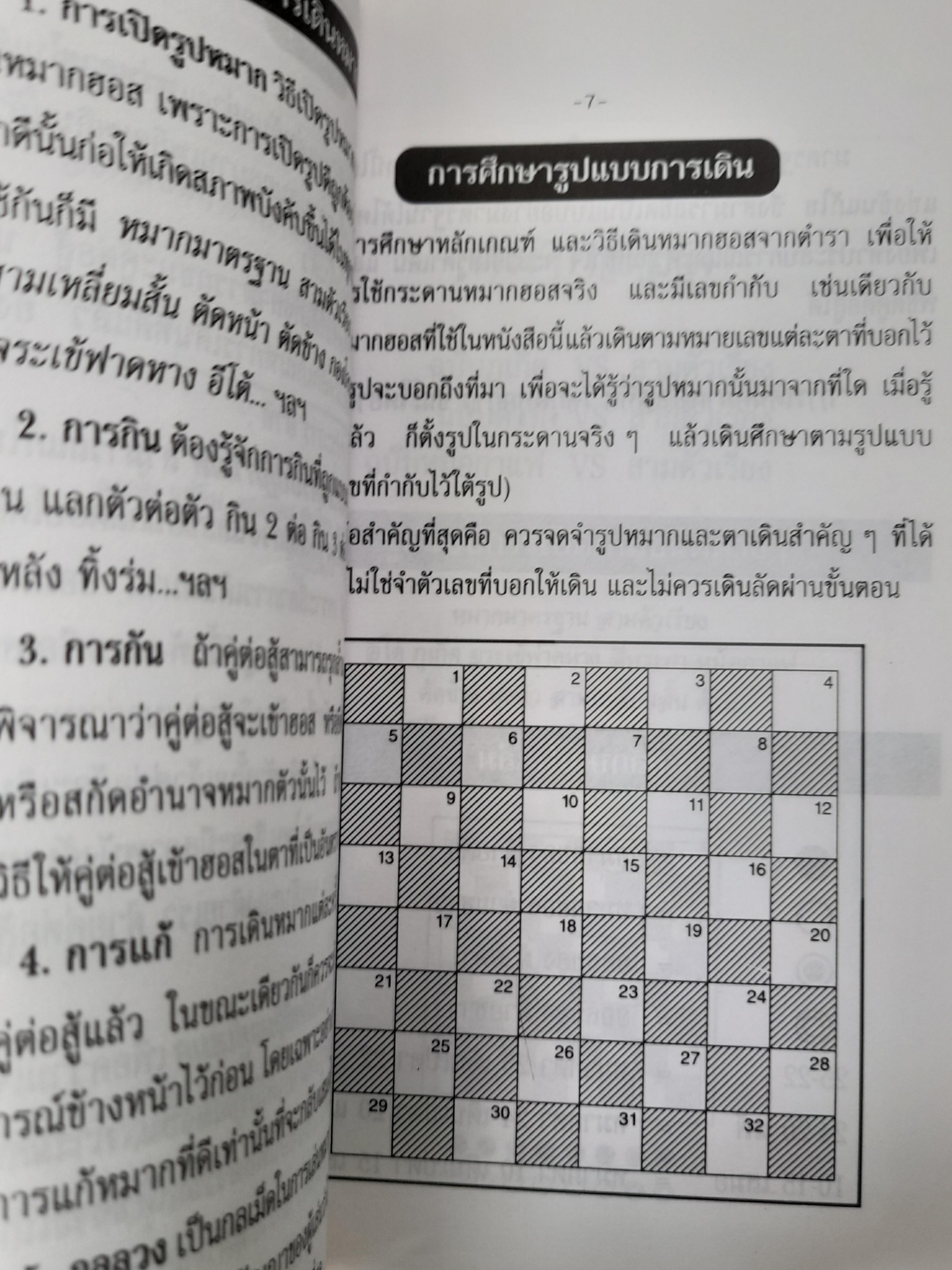 ตำราหมากฮอส ฉบับภูเก็ต - ตัวที โดย สิทธิชัย ดวงหิรัญ (เซียนเดฟ) แชมป์แห่งประเทศไทย ปี พ.ศ. 2527