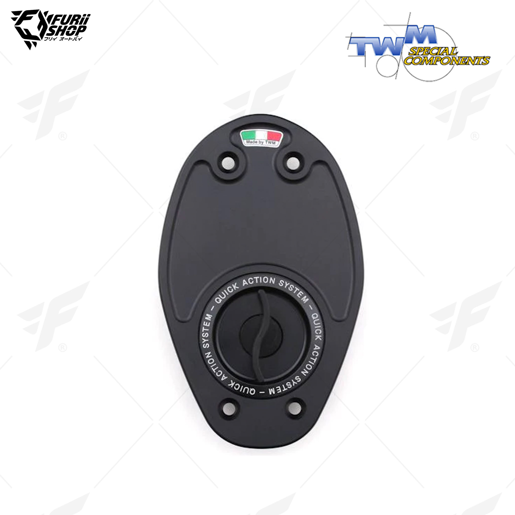 ฝาถังน้ำมัน Aluminium Fuel Cap TWM TDPR.02 : for Ducati MULTISTRADA/GT 1000 / SPORT 1000/749/999
