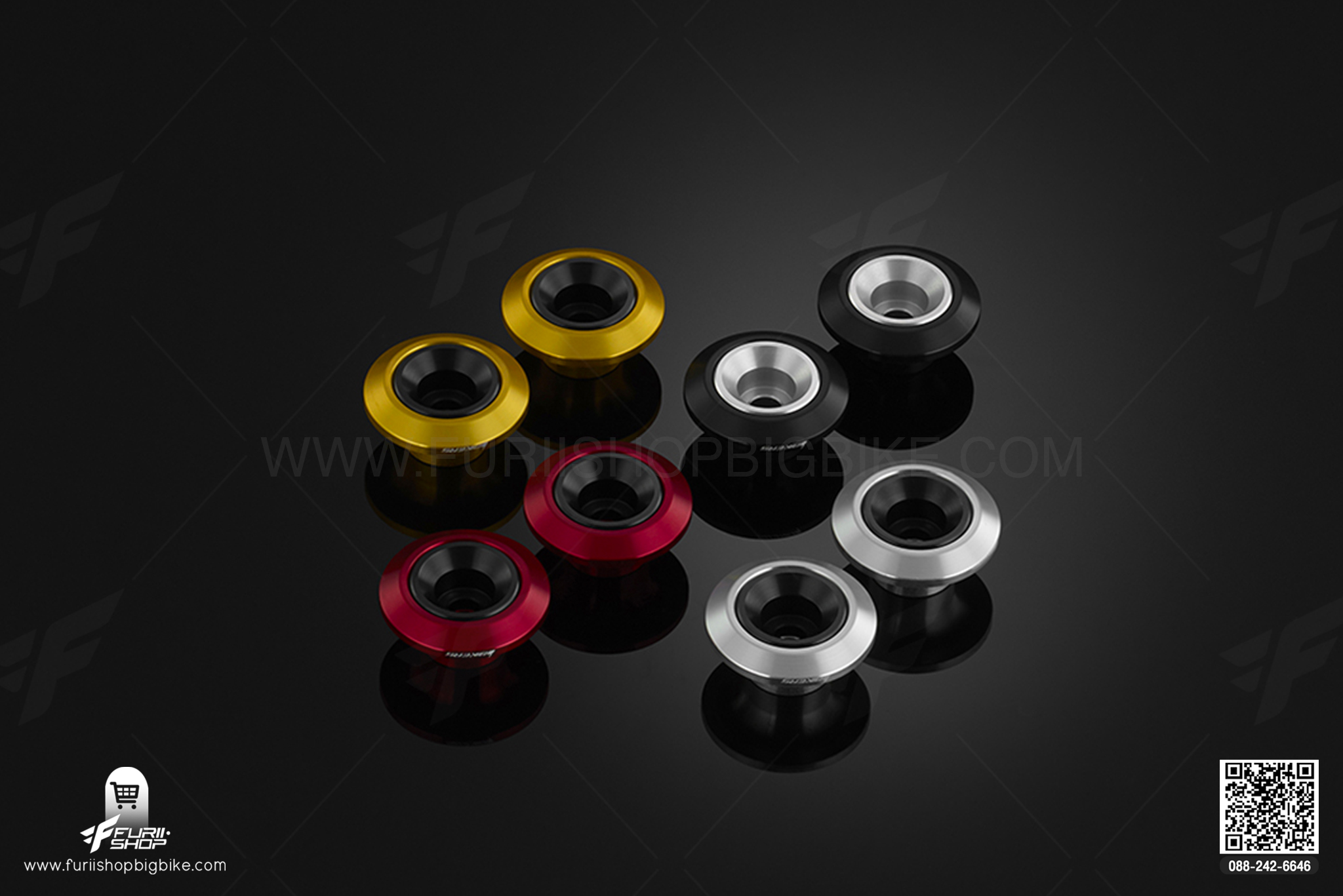 ถ้วยแต่ง M6 (Customize Washer M6) Kawasaki Z650 ABS (2017-2019)