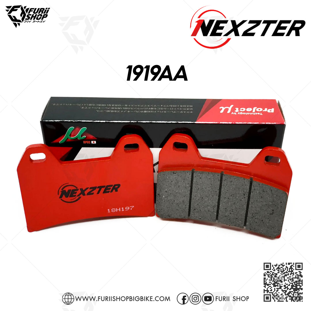 ผ้าเบรก Nexzter Part NO. 1919AA (F) : for Ducati MONSTER 795/796 / MULTISTRADA (Y10-14) / STREET FIGHTER 848 / HYPERMOTARD (Y09-12)