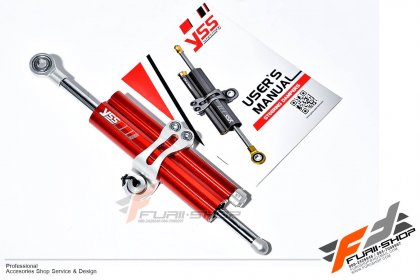 กันสะบัด YSS สีแดง FOR ฮอนด้า HONDA CBR650F/CB650F กันสะบัด มอเตอร์ไซค์ บิ๊กไบค์ Bigbike