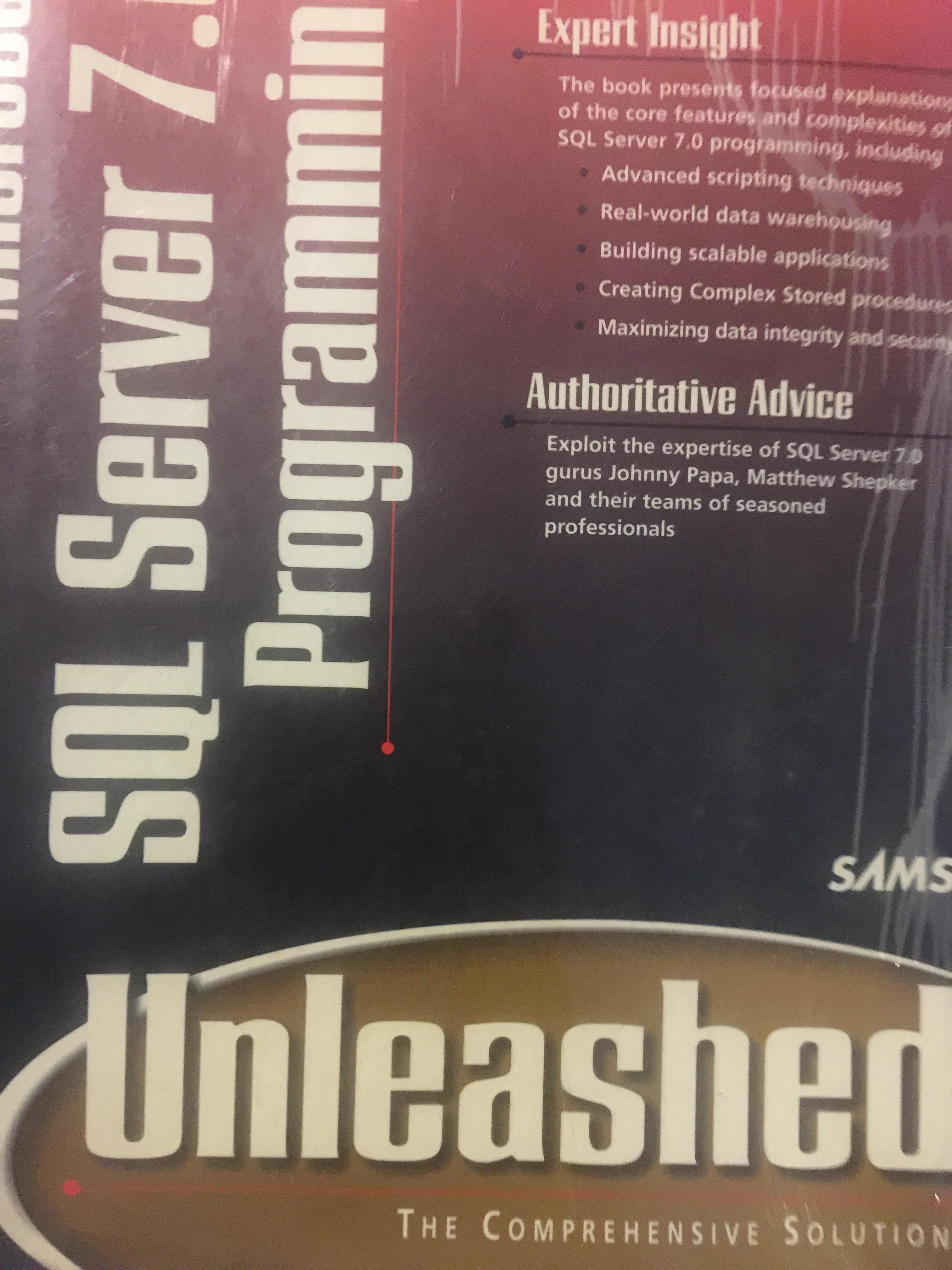 Microsoft SQL Server 7.0 Programming Unleashed 0 กก.