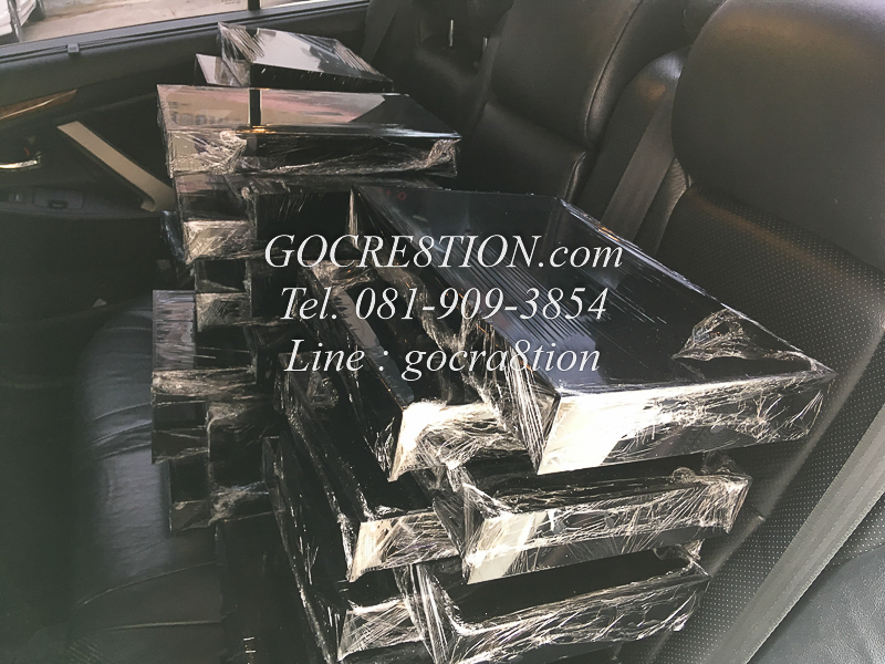 งาน อะคริลิค แปรรูป ตามแบบ April 2018 by GO CREATION