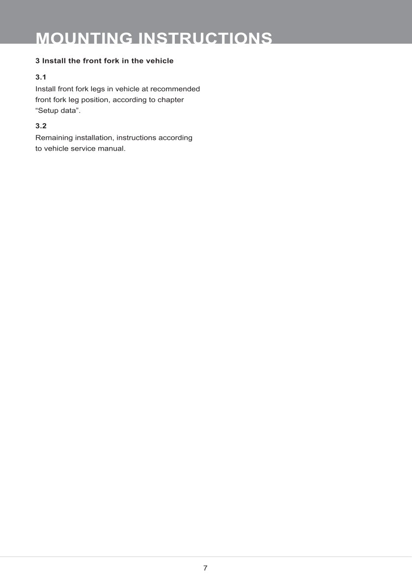 สปริงโช้คหน้า Ohlins FKA114 For Yamaha Ténéré 700 Rally Edition 2023-2024