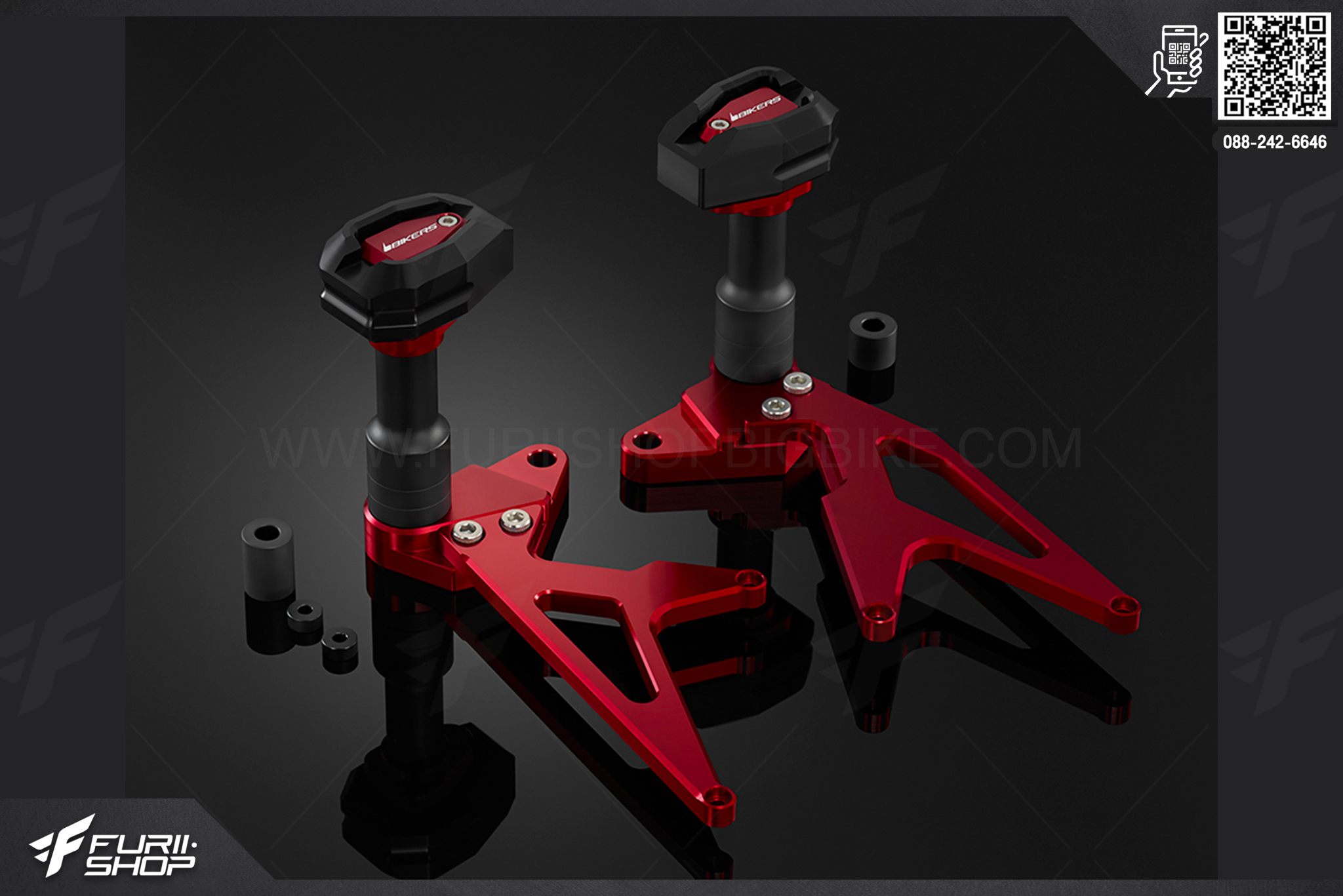 ชุดกันล้มข้าง Bikers สำหรับ ฮอนด้า Honda CBR500R (2013-2015)