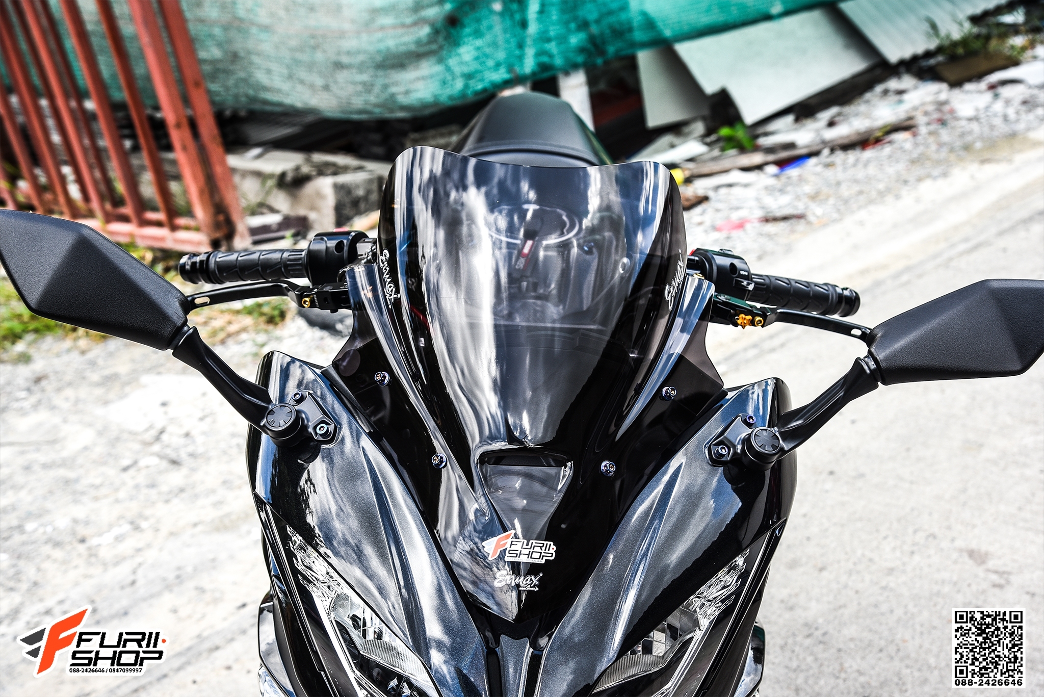 ชิวหน้า ERMAX FOR KAWASAKI NINJA650