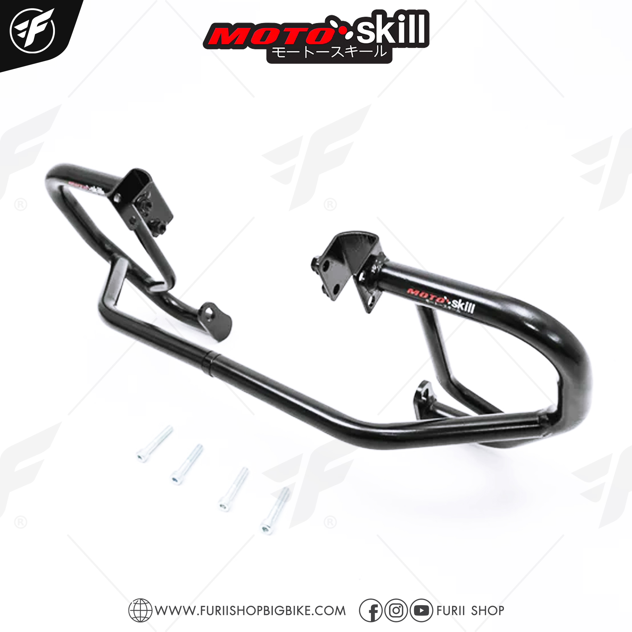 แคชบาร์ MOTOSKILL Crash bar สำหรับ HONDA REBEL300