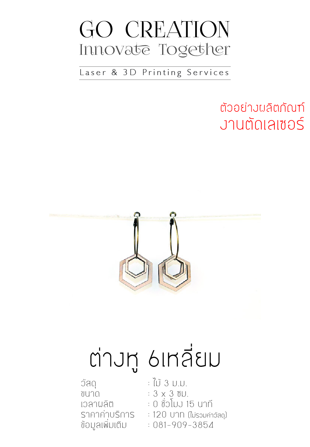 ต่างหู D.I.Y.