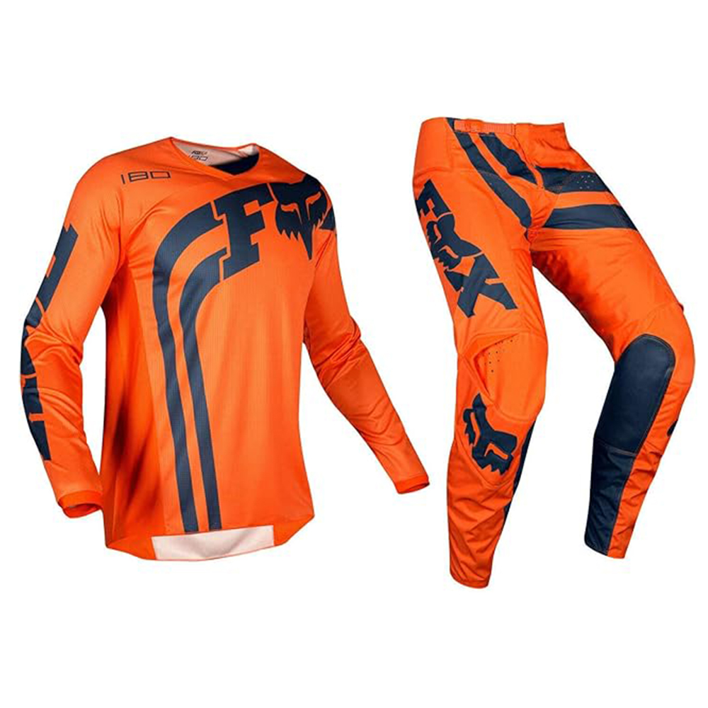 ชุดวิบาก ชุดขี่มอเตอร์ไซค์วิบาก Motocross-180 ส้ม