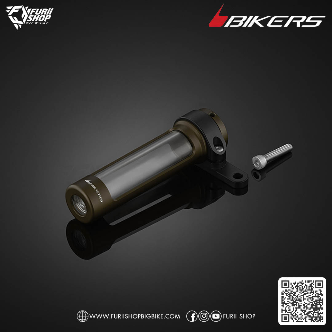 กรอบป้ายภาษีกันน้ำ รุ่นพรีเมียม Bikers Premium Waterproof Tax Disc Tube Holder (C0701) : for Lambretta G350