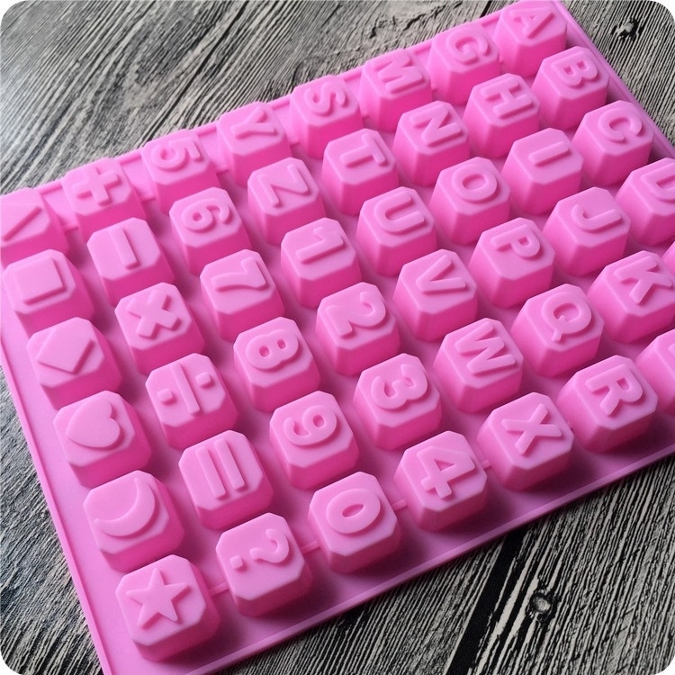 แม่พิมพ์อักษร ภาษาอังกฤษ พิมพ์ซิลิโคน