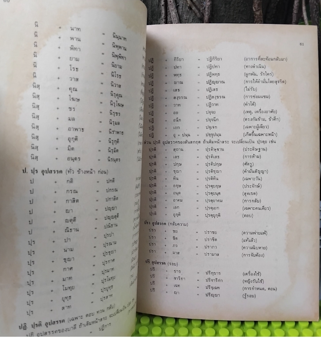 บาลี-สันสกฤต ที่เกี่ยวกับภาษาไทย โดย ปรีชา ทิชินพงษ์ รู้ลึกกับภาษาที่มีอิทธิพลกับภาษาไทยมากที่สุด มือ1