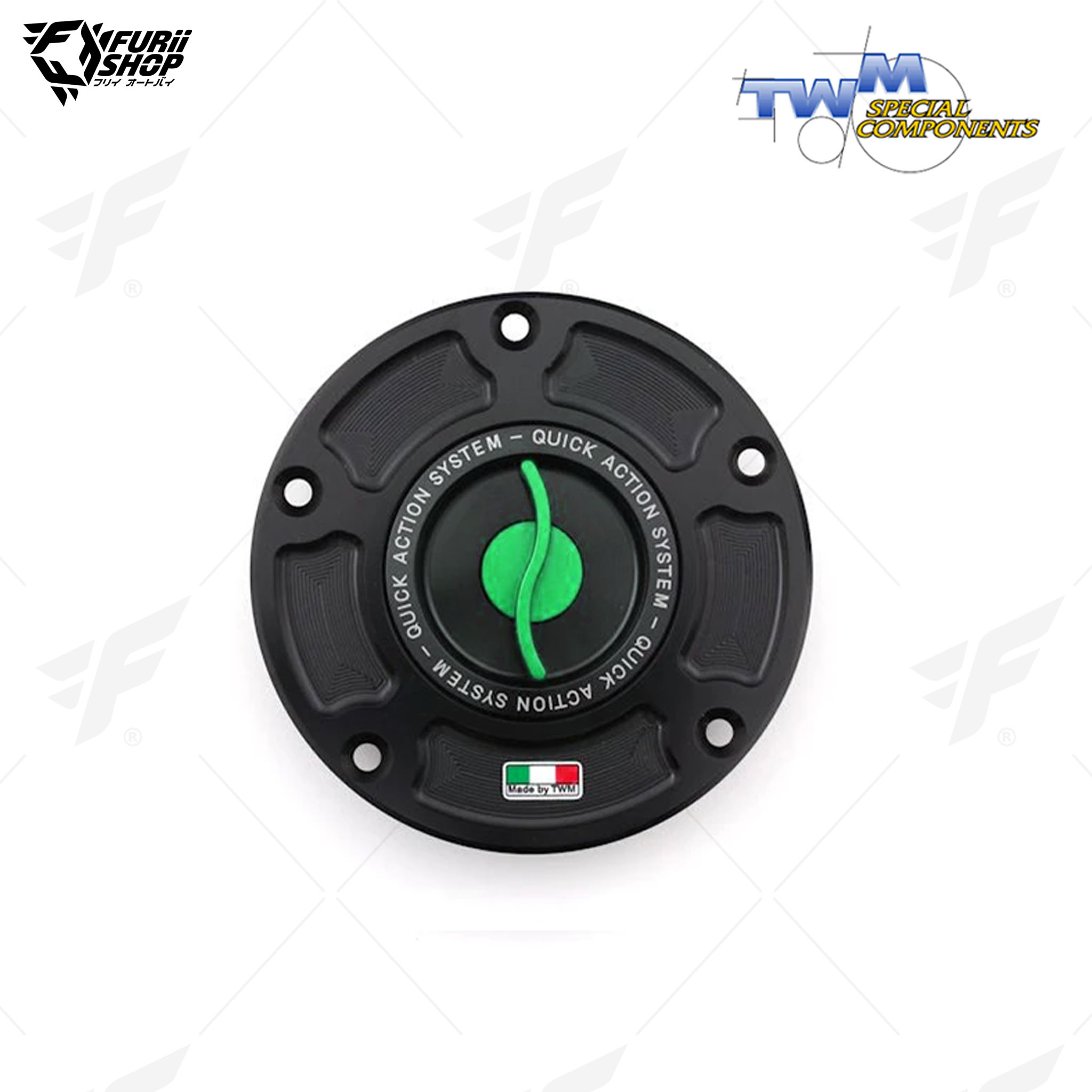 ฝาถังน้ำมัน Aluminium Fuel Cap TWM TDPR.06 : for Ducati DIAVEL/X DIAVEL -18/MONSTER 696/796/1100/EVO/PANIGALE 899/959/1199/1299/R/PANIGALE V2/PANIGALE V4/S/SPECIALE/R/1100/STREETFIGHTER/848/V4/S/SCRAMBLER – All Models