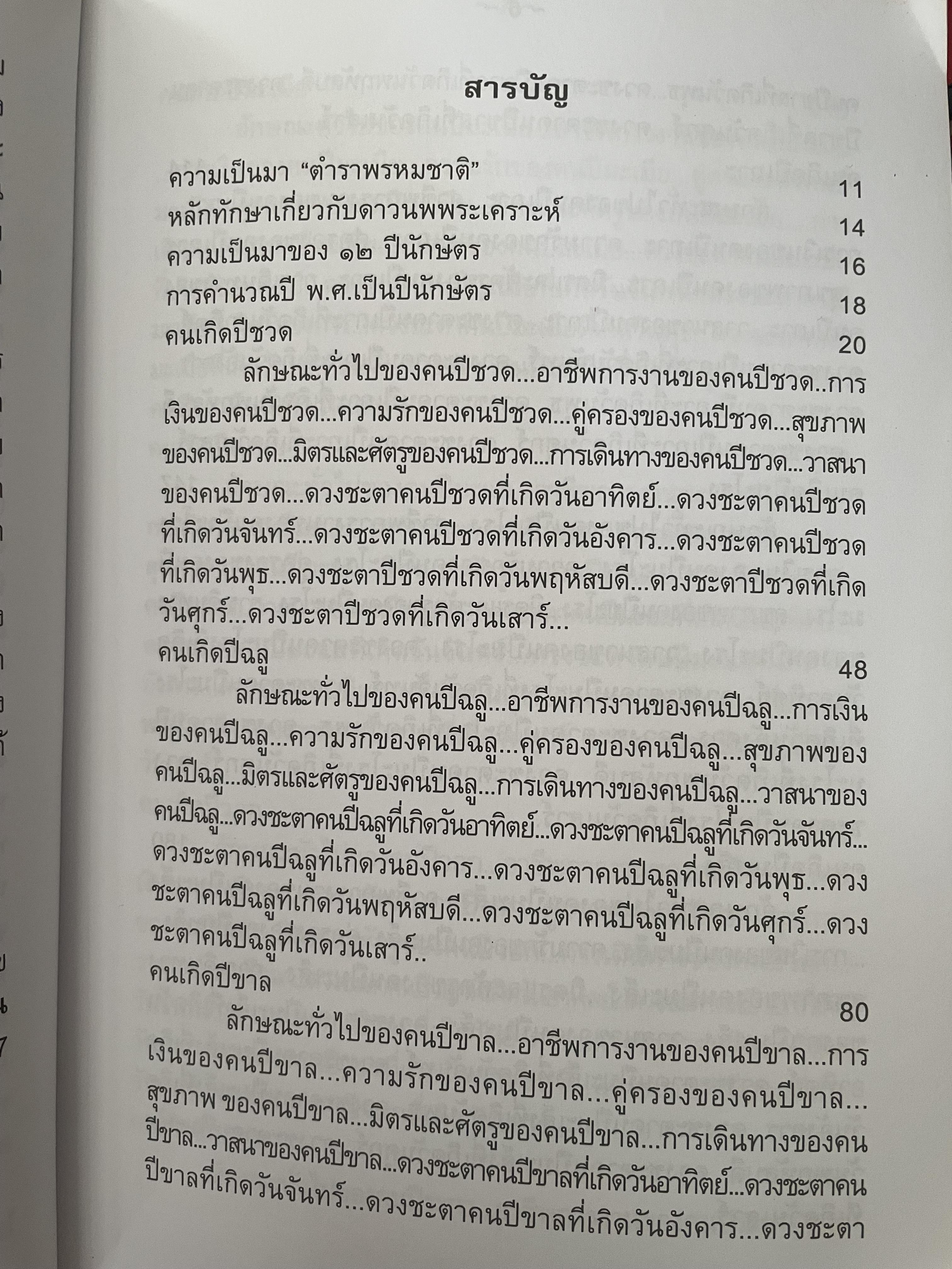 ตำราพรหมชาติ (ฉบับประจำบ้าน) โดย พ.สุวรรณ เป็นหนังสือเล่มใหญ่สภาพใหม่ หนังสือหนา หน้า 3,300 กรัม