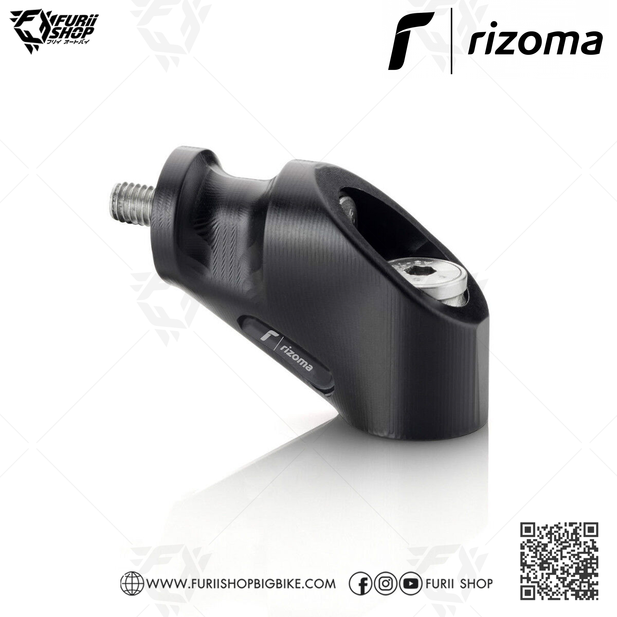 ขายึดกระจก Rizoma Mirror Adapter : for Yamaha TMAX 530