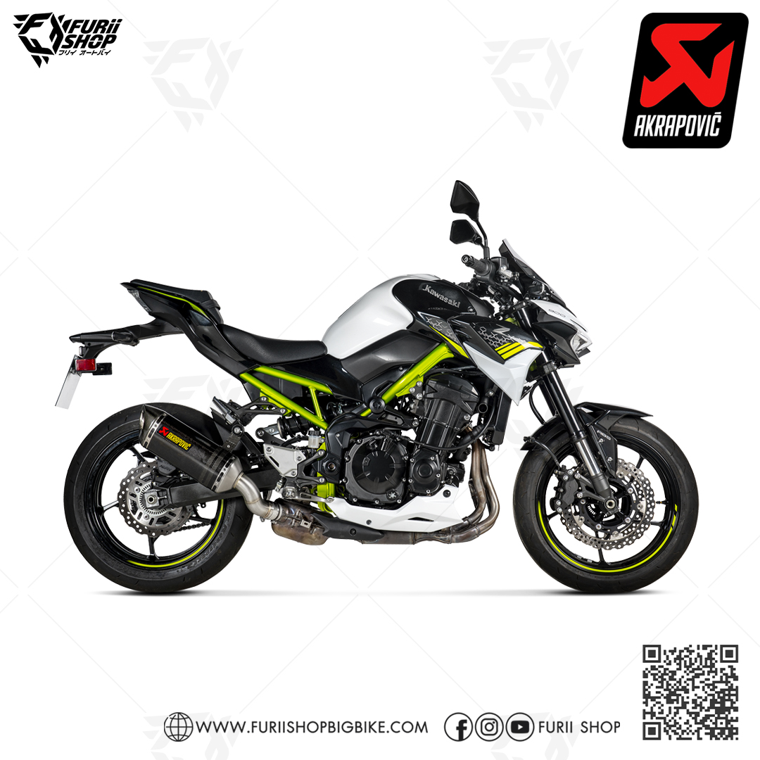 ท่อแต่ง Akrapovic Slip On Carbon : for Kawasaki Z900 2020 -2021