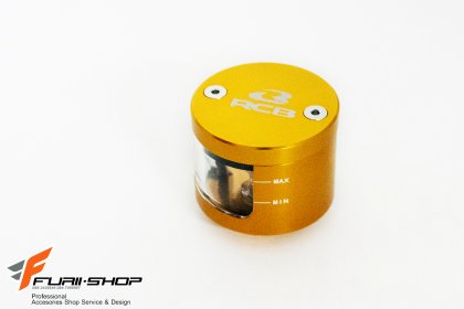 กระปุกปั้มเบรค Racing boy งานสวยๆ ทรงกลม CNC สีทอง