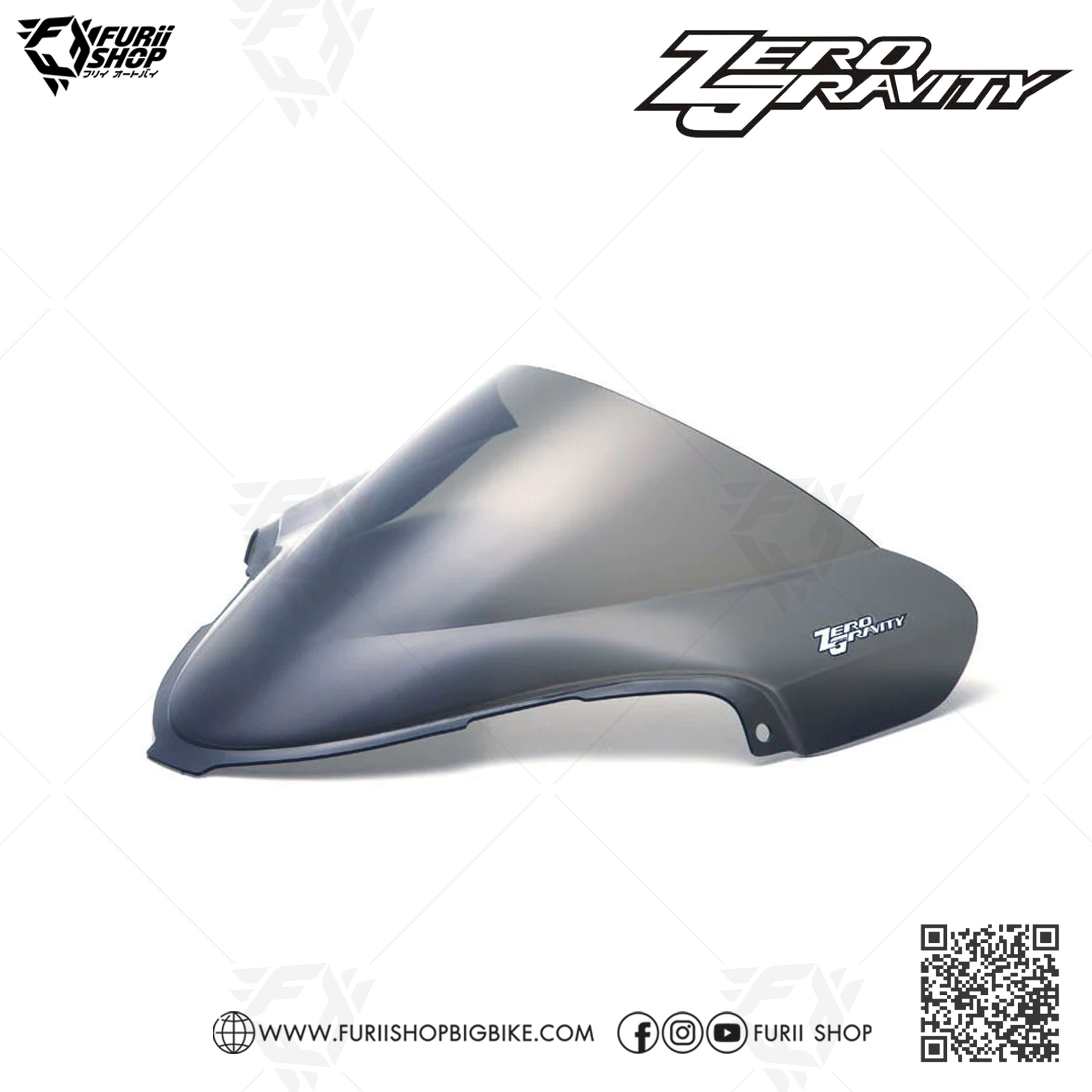 ชิลด์ Zero Gravity Windshield : for Suzuki Hayabusa 08-20/99-07