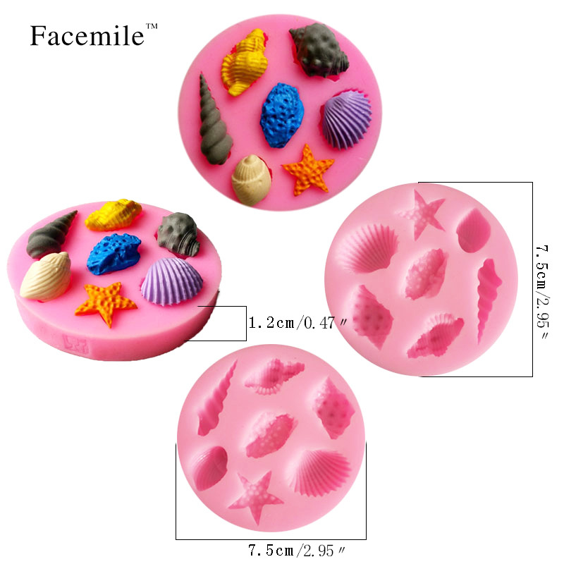 พิมพ์ซิลิโคน หอย เลือกแบบ