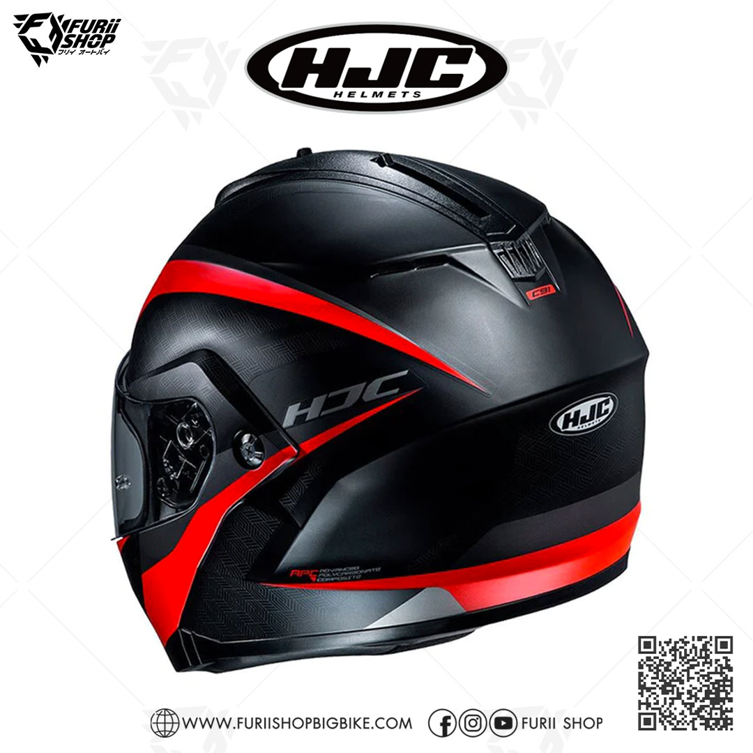 หมวกกันน็อคยกคราง(Modular) HJC C91 : TALY MC1SF