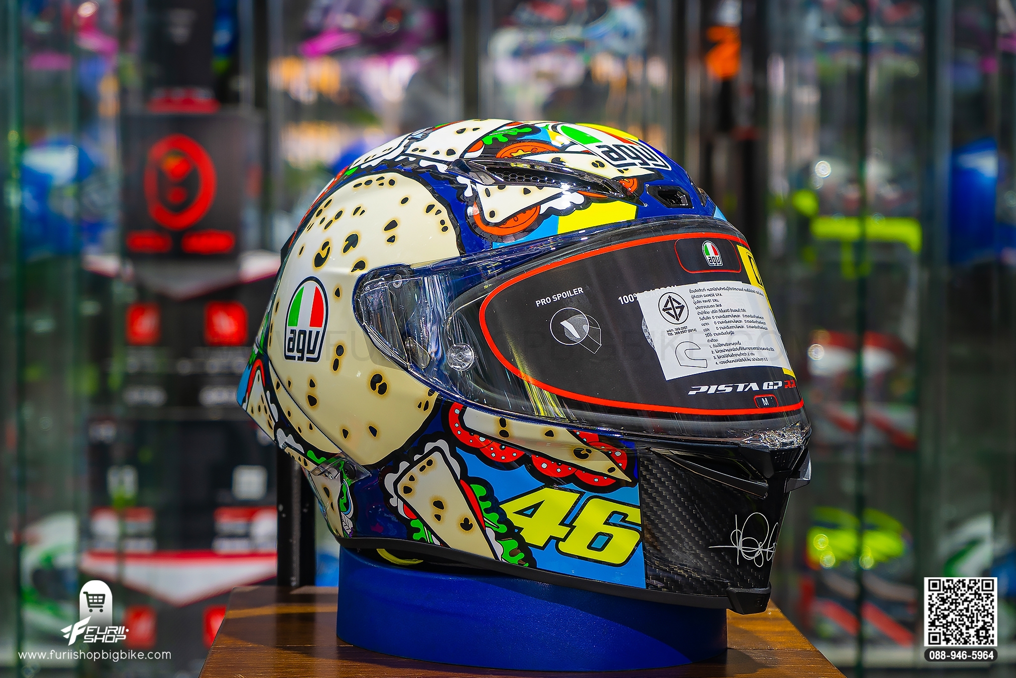 หมวกกันน็อค AGV PISTA GP RR MISANO 2019