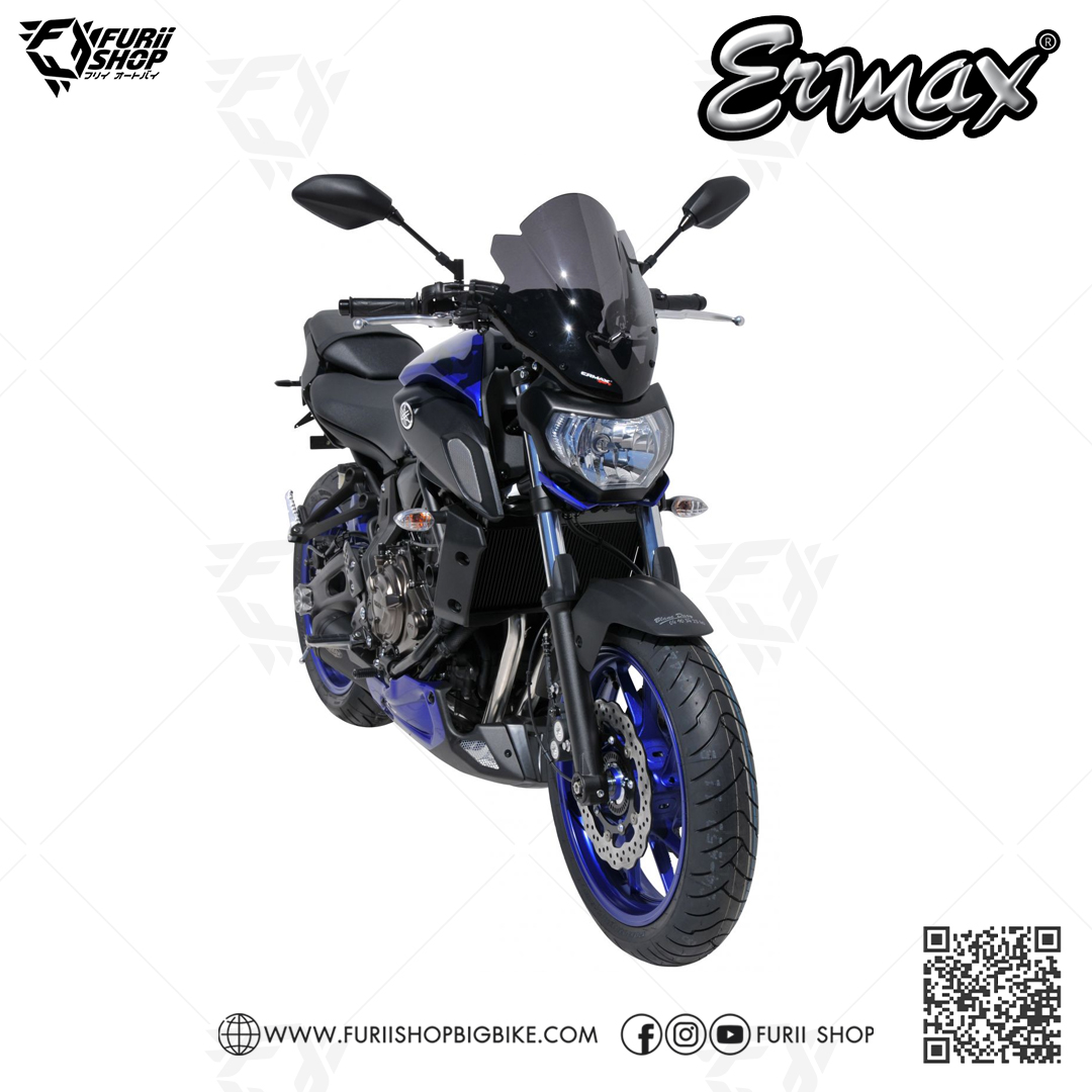 ชิลด์ Ermax Windshield Touring : for Yamaha Fz07/Mt07 2018-2020