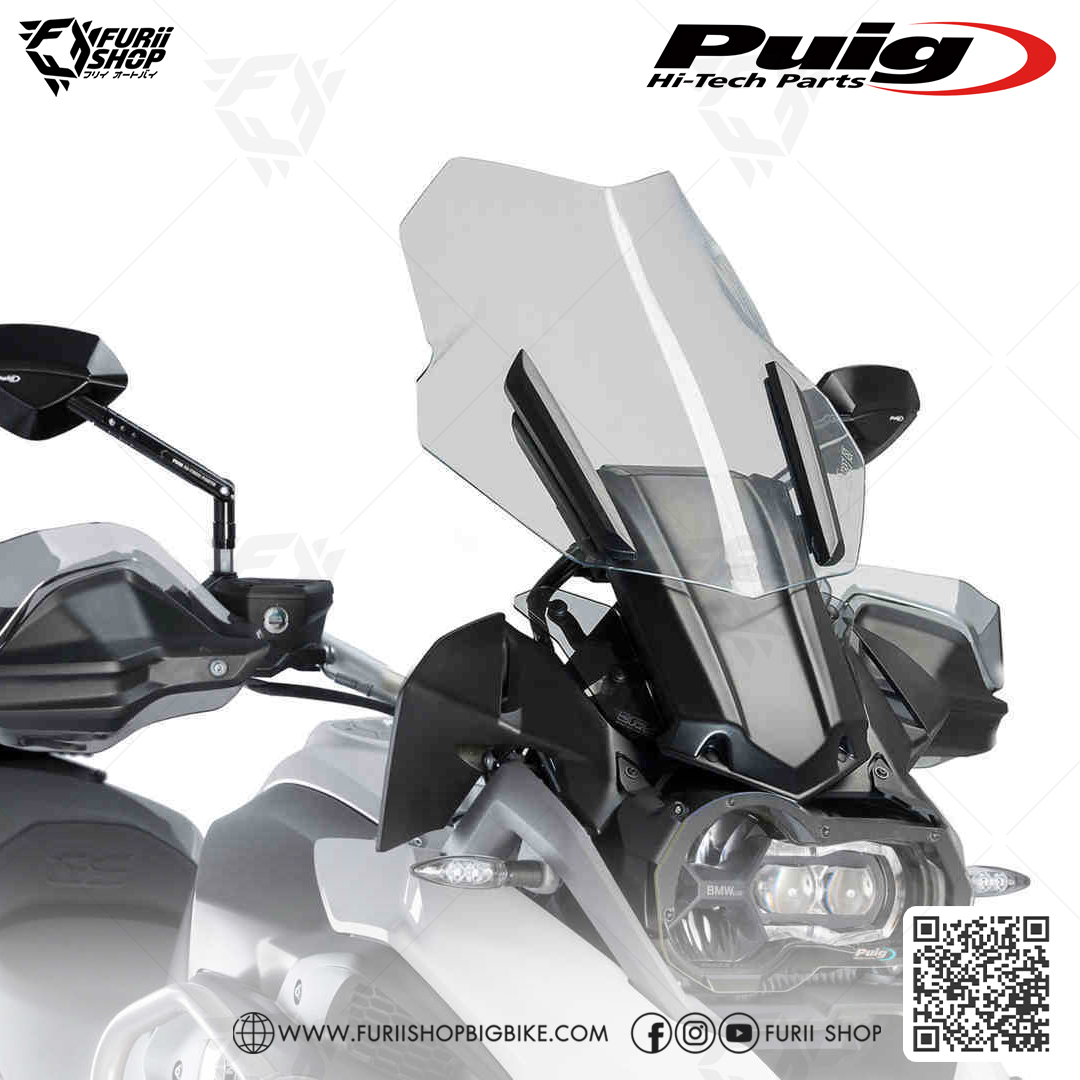 ชิลด์หน้า Puig - Windscreen Electronic (ชิวปรับระดับไฟฟ้า) for BMW R1200GS 09-18'