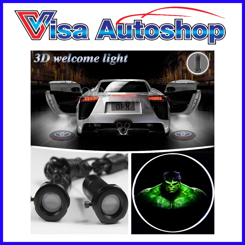 ไฟส่องประตู Welcome Light - ยักษ์เขียว ฮัลค์