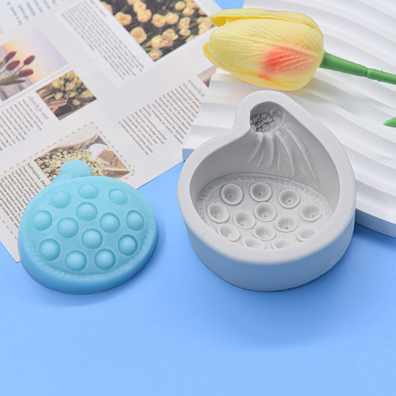 แม่พิมพ์ซิลิโคน พิมพ์ฟองดอง ดอกบัว เลือกแบบ