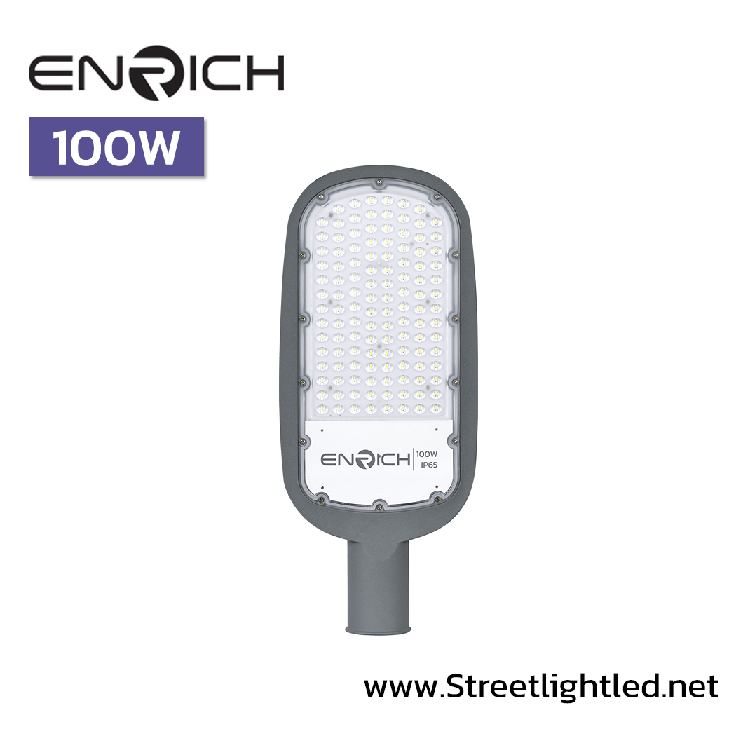 โคมไฟถนน LED ENRICH OVATE 100W