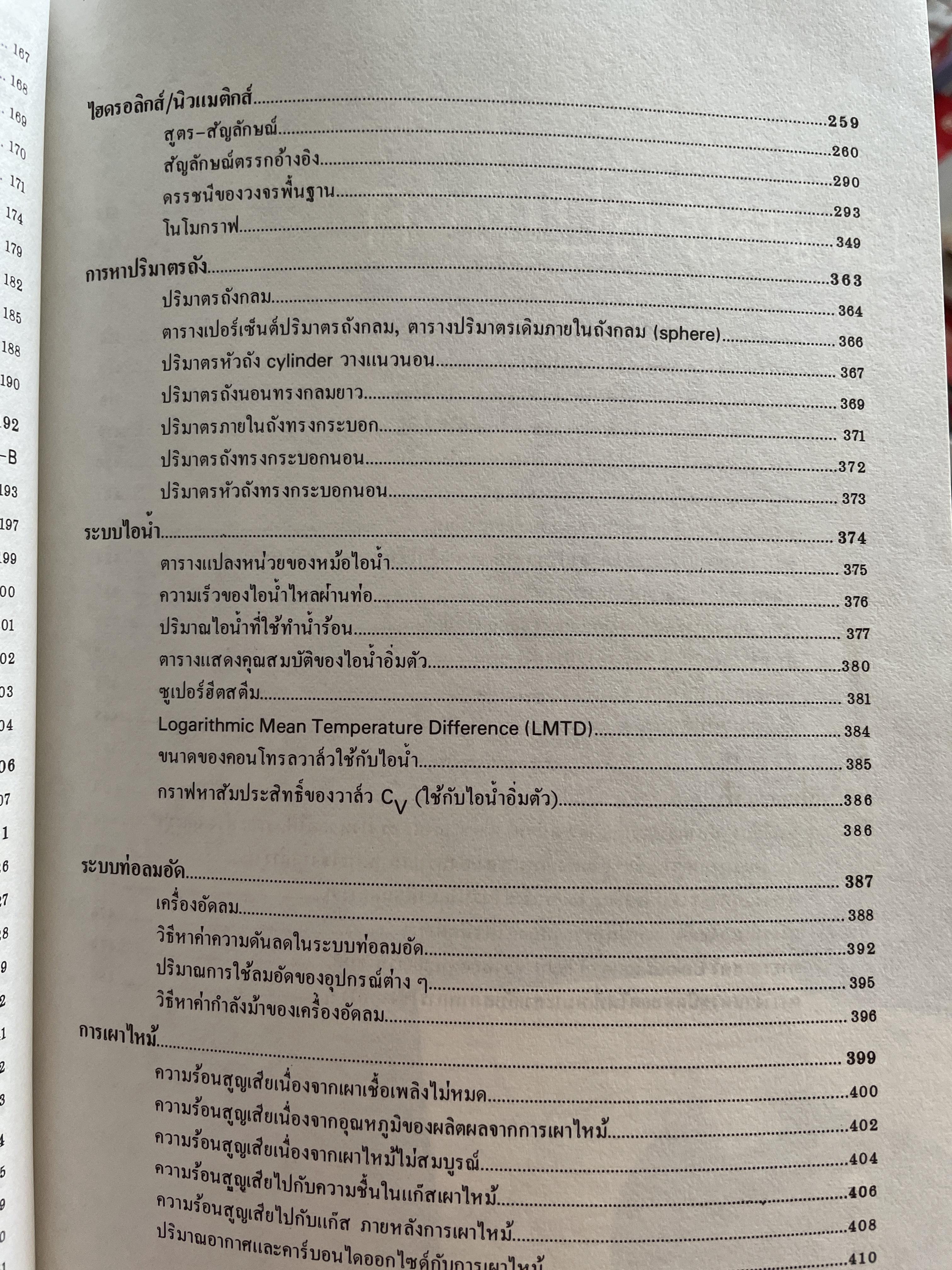 คู่มือวิศวกร ENGINEER QUICK REFERENCE 1986. (จัดทำโดย บริษัทเอ็มแอนด์ดี จำกัด 2,800 กรัม