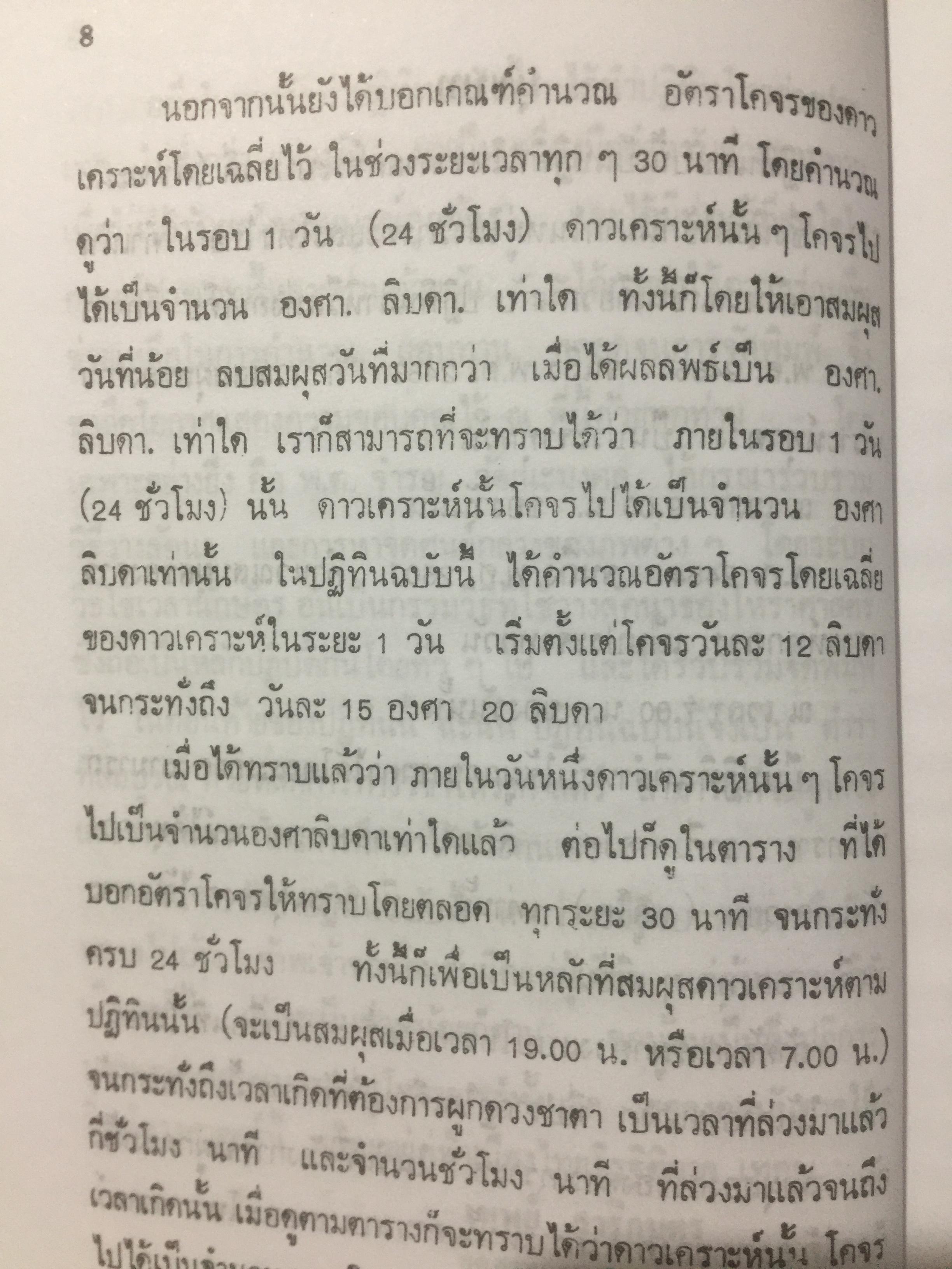 ปฎิทินโหราศาสตร์ไทย (นิรายะนะวิธี) คำนวณตามระบบดาราศาสตร์ พ.ศ.2455-พ.ศ.2500 0 กก.