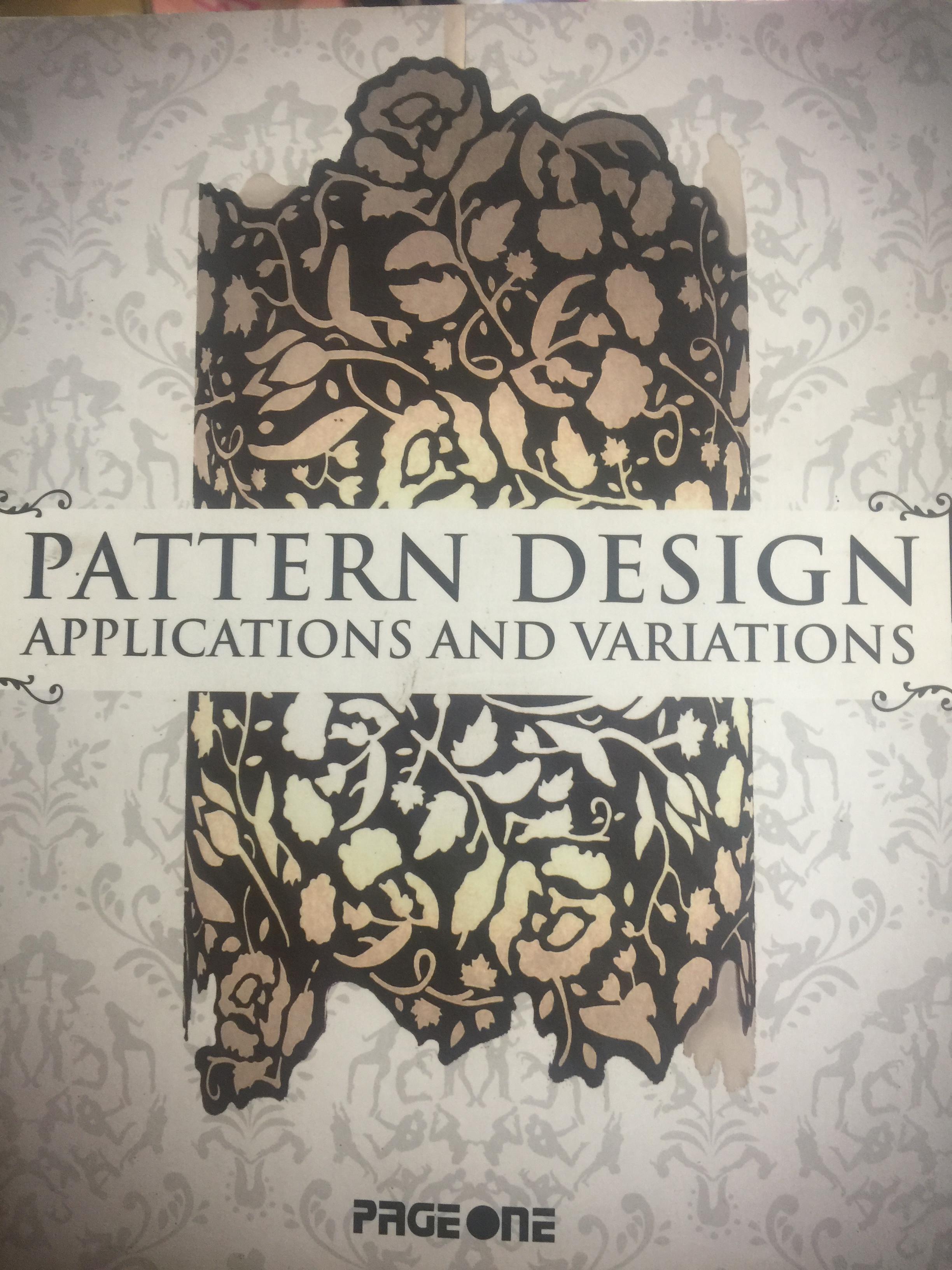 PATTERN DESIGN. APPRECIATIONS. AND VARIATIONS. PAGEONE 0 กก.